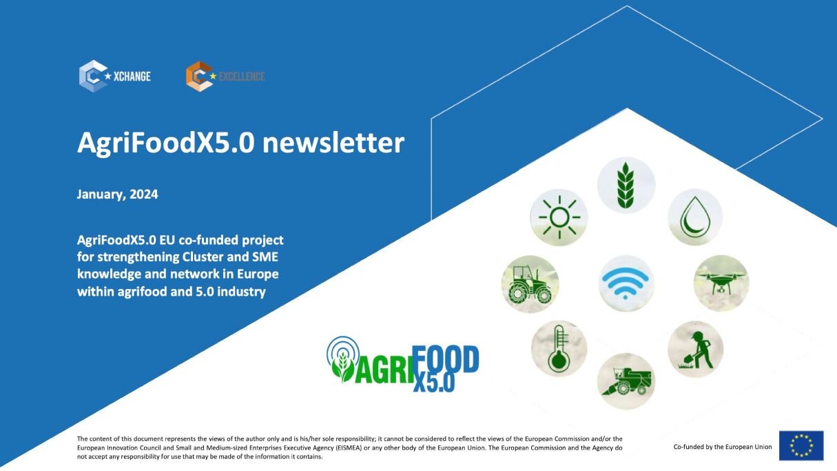 AgriFoodX5.0 Newsletter January 2024